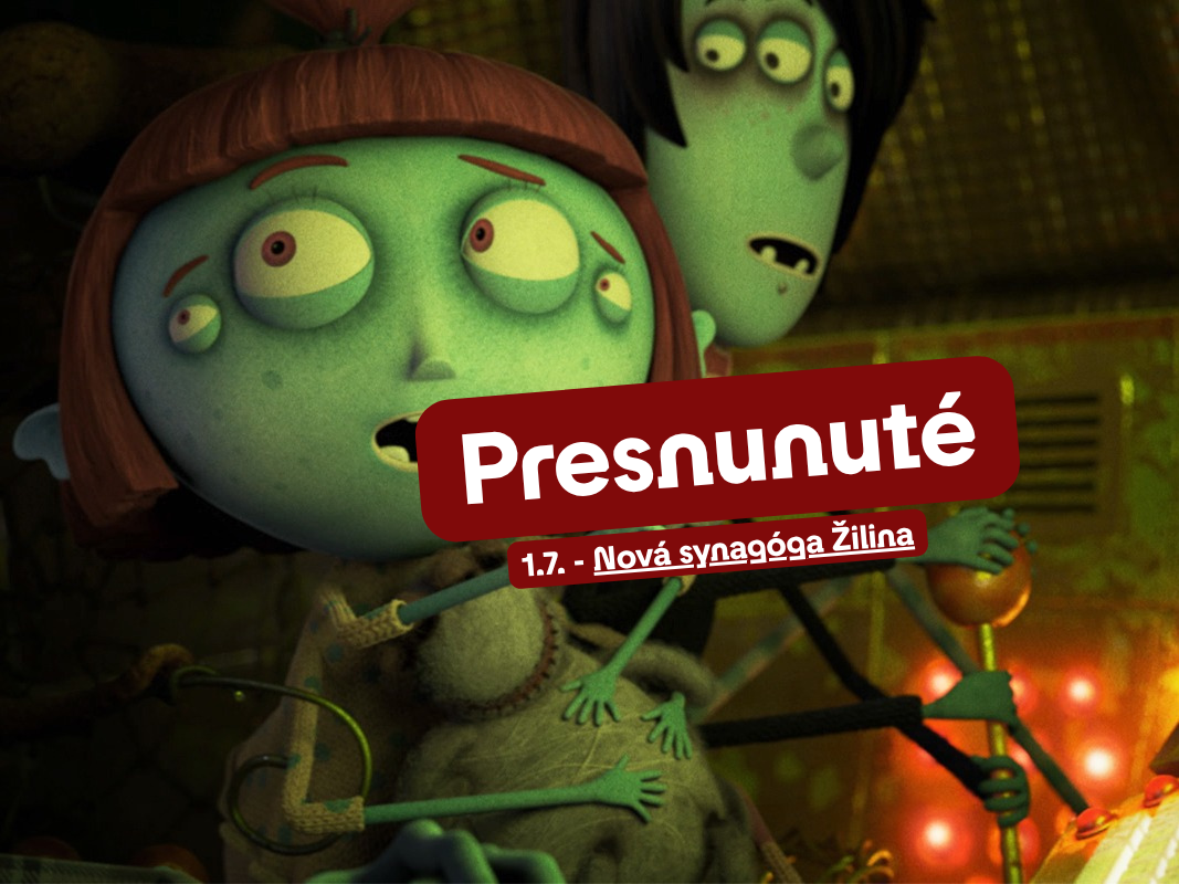 PRESUNUTÉ DO NOVEJ SYNAGÓGY: Túlave kino v Sade SNP: Websterovci