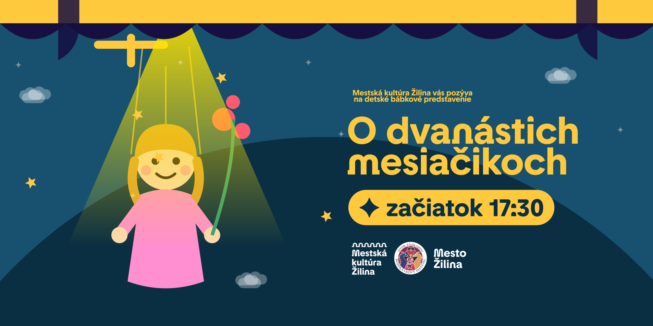 Túlavé marionettové divadlo: Dvor Zázrakov – O 12 mesiačikoch